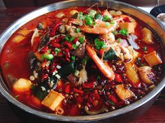 海鲜毛血旺-咱家大院海鲜家常菜