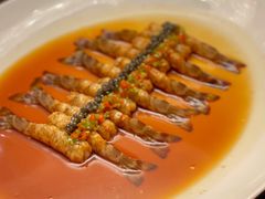 鱼子酱生腌斑节虾-杭州和达希尔顿逸林酒店·和园中餐厅-杭帮菜名店
