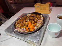 火焰黑椒牛肉粒-乾园(世纪都会店)