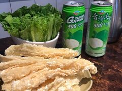 炸腐竹-胡须佬鸡煲四季火锅(海雅缤纷城店)