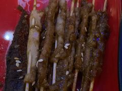 烤鸭肠-老表记广西宵夜螺蛳鸭脚煲(西大店)