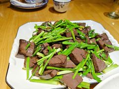 煎鸡血-侯记烧鸡楼