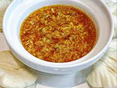 清炒蟹粉夹饼-老正兴菜馆(福州路店)