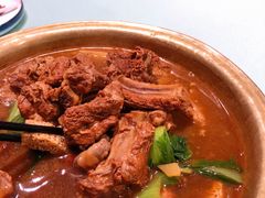 排骨炖油豆角-中鸿记老院子(玉村南路店)