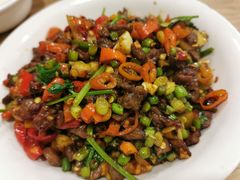 小炒黄牛肉-建辉湖南土菜馆(南大街店)