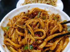 尖椒猪皮炒面-亲贤打卤面(八一街店)