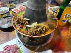 -老蜀铜火锅·酸菜脊骨·麻辣羊蝎子(热闹路店)