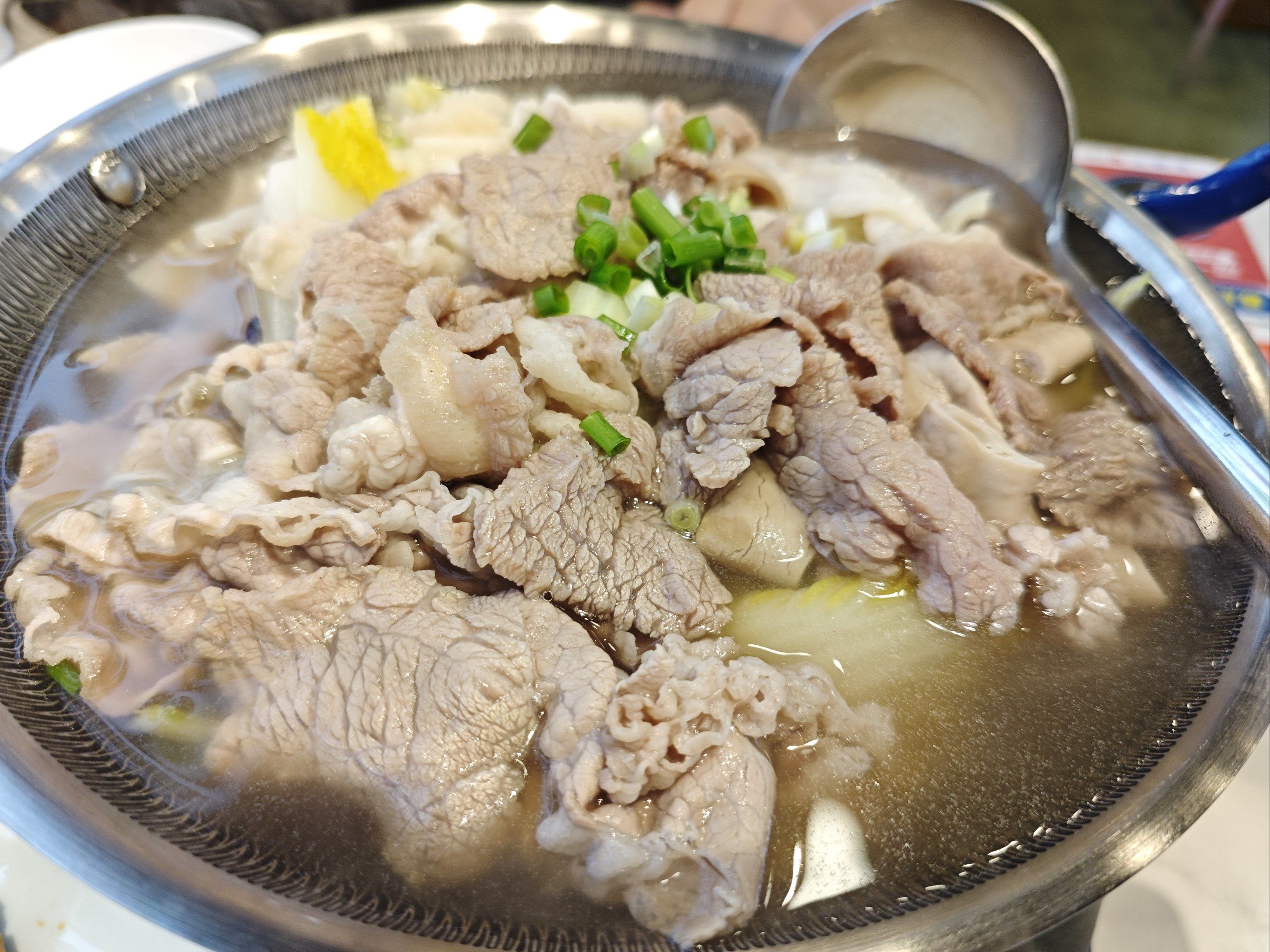 清汤牛肉的轻盈味