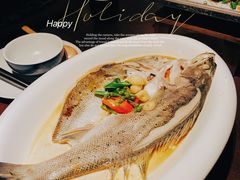 葱椒鲈鱼-绿茶餐厅(朝阳大悦城店)