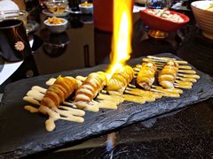 三文鱼火焰寿司-天狗山料理(省体店)
