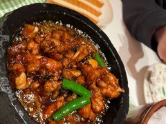 石锅杭椒牛蛙-桂满陇·杭州饭店(清河万象店)