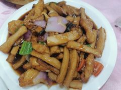 杏鲍菇炒鸡柳-江记餐厅(罗冲围店)