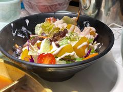 黄桃黄桃沙拉-猪啊牛呀羊啊铜盘烤肉(正大广场店)