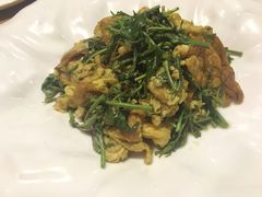 香椿炒鸡蛋-马仕玖煲·融合菜·酥不腻烤鸭(人大店)