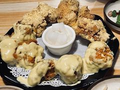 蜂蜜芥末味炸鸡半份-源味屋韩式火锅&炸鸡(鼎城当代商城店)
