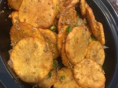 鸭肝酱土豆片-原食日记(三里屯店)