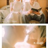 高级感的复古怀旧风婚纱照，绝不与世俗为伍