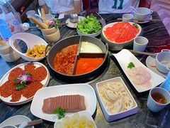 -热火朝天鲜切牛肉火锅(南强街巷店)