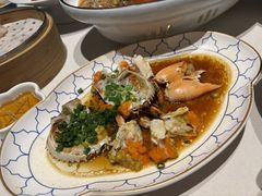 葱油三门红膏青蟹-钱塘花园·宁波菜