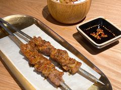 空运来的新疆酸奶-谷丽麦馕新疆菜·清真(步步高梅溪新天地店)