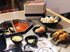 无菌生食鸡蛋蘸料-八角锄烧·肉火锅(天河城店)