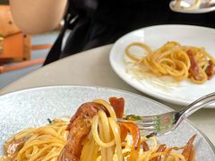 日式脆筍豚肉意面-农畉LONFOOD(福田星河COCOPark店)