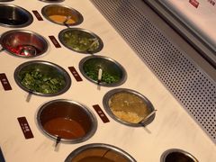 自助调料区-左庭右院鲜牛肉火锅(苏州园区永旺店)