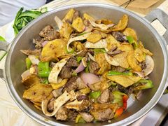 -尕有炕锅烤羊肉