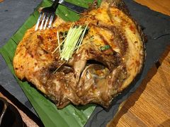 香茅草烤罗非鱼-云海肴·汽锅鸡·云南菜(天津国金汇店)