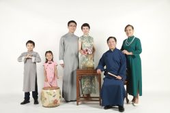 -时光纪亲子全家福照相馆(静安店母女写真父母纪念照)