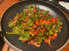 莴笋皮炒肉-2046湘味厨房(南区盈峰店)