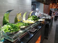 自助取餐区-大佛寺高级素食自助餐厅