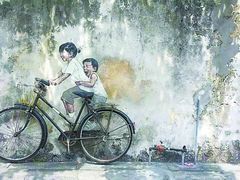 -槟城街头艺术街区