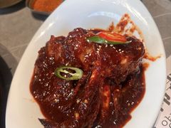 -草家酱蟹炭火烤肉店(珲春南路一店)