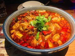 沸腾虾蛙跳-绿茶餐厅(光谷世界城步行街店)
