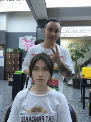 -藤野造型专业烫染接发