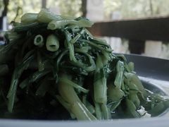 清炒空心菜-吴越荣记苏州菜·松鼠桂鱼100%活鱼现做(斜塘老街店)