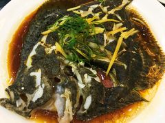 清蒸多宝鱼-覃记海鲜美食餐厅