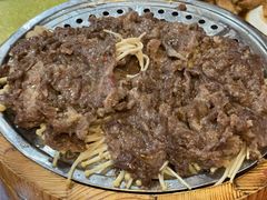 蒸金针菇牛肉-车头老二大排档