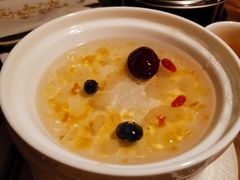缤纷雪燕浸桃胶-揽季锅物会.福建黄鱼.海鲜姿造(五四路店)
