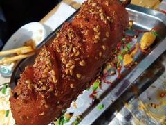 烤粉肠-勃利地摊·勃立小串烧烤