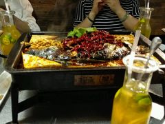 -探鱼·鲜青椒爽麻烤鱼(广州花都来又来店)