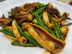 五花肉烧笔管-良友·海鲜青岛菜(五四广场店)