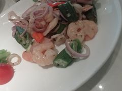 松露秋葵虾仁-避风塘·老港味餐厅(虹口龙之梦店)