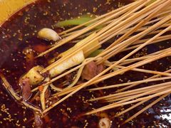 -拈签一笑黄牛肉辣卤串串