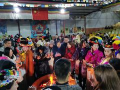 -摩梭传统篝火晚会