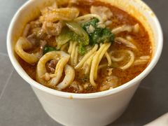 瘦肉鱿鱼沙茶面-四里沙茶面(湖滨四里店)