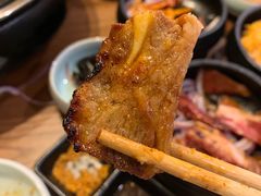 调味猪五花-九田家黑牛烤肉料理(三墩店)
