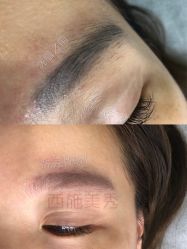 -西施无菌半永久纹绣眉眼影唇轻增发纹发际线