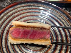 炸牛排三明治-老乾杯和牛烧肉(王府中环店)